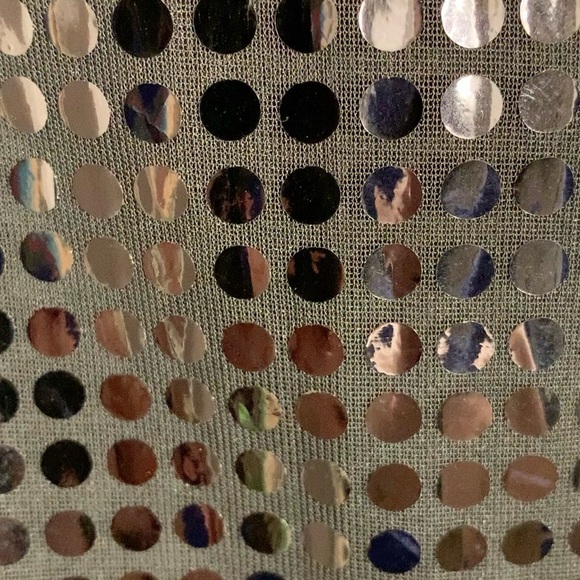 Troika black sheer sequin gown dress with slit - Picture 11 of 14